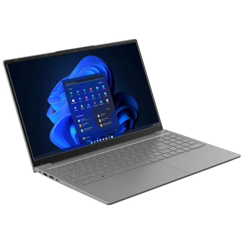 Ноутбук Impression 158ES (15,6" IPS/1920x1080/i3-1215U up to 4.4GHz/8GB DDR4/SSD-128GB M.2 NVME/2.0 Mp/WI-FI 6/BT/TPM/WIN 11 PRO UKR)